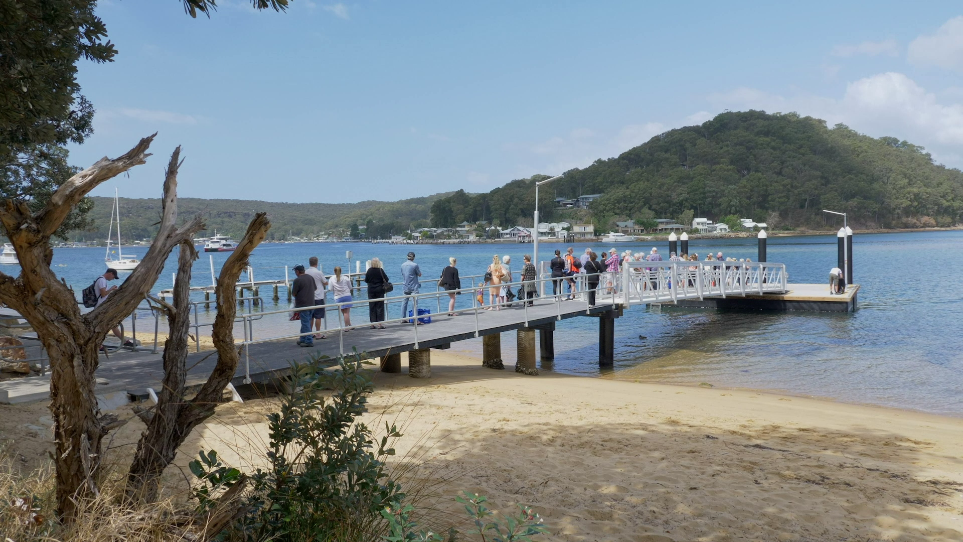 Booker Bay<br>ferry wharf